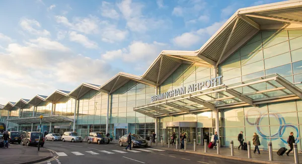 Birmingham Airport (BHX) terminal — airport hotel with parking 7 minutes from Springfield House B&B